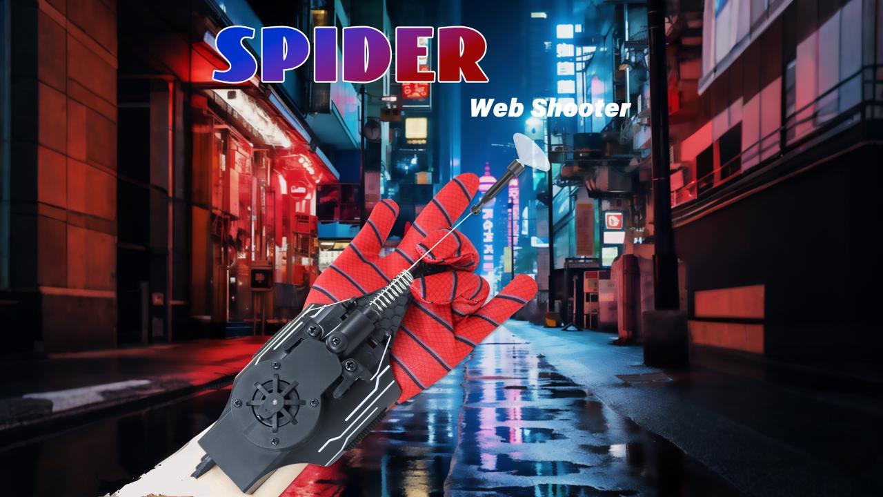Amazon.com: Spider Web Shooter Pro, Web Launcher String Shooters